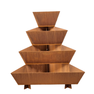 bloementoren 4 laags hoek